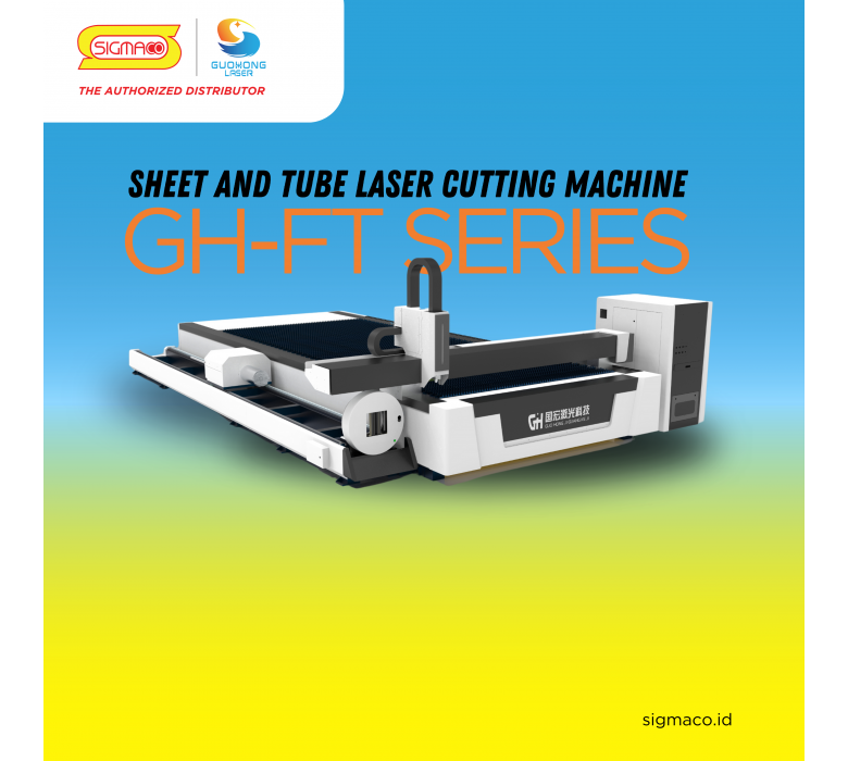 Mesin Sheet and Tube Fiber Laser Cutting Guohong FT-SERIES ...