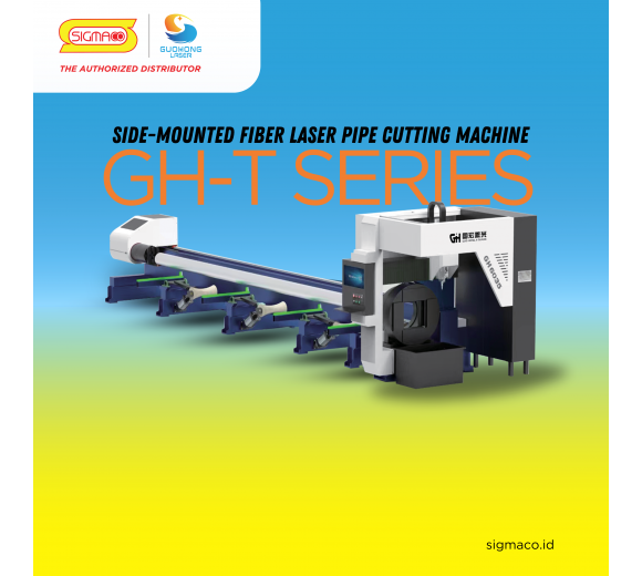 Mesin Laser Cutting Pipa GH - T Series | DIstributor Mesin Laser Terpercaya
